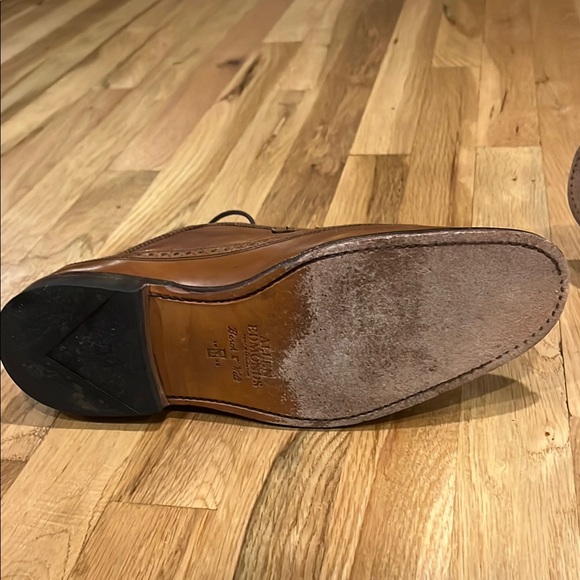 Allen Edmonds Brown Wingtip Brogue Oxfords - Picture 5 of 8